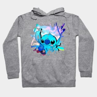 Stitch Splash Paint Hoodie